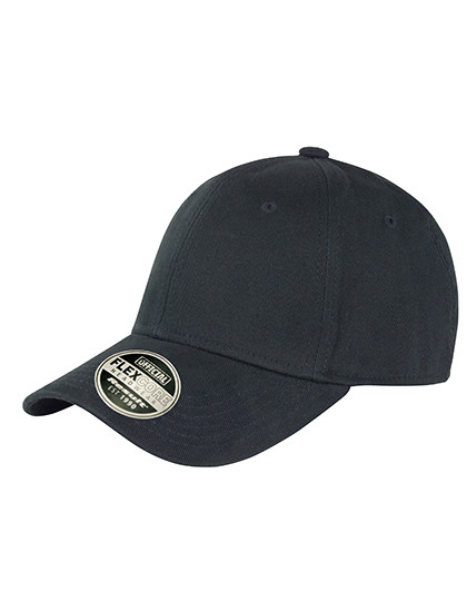 Result Headwear Kansas Flex Cap Black