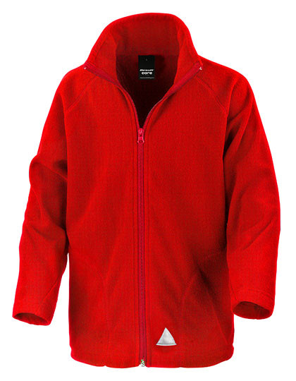 Result Core Junior Microfleece Jacket Red