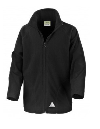Result Core Youth Microfleece Jacket Black