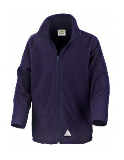 Result Core Youth Microfleece Jacket Navy