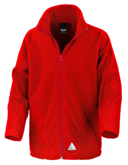 Result Core Youth Microfleece Jacket Red