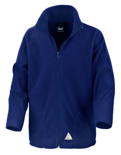 Result Core Youth Microfleece Jacket Royal