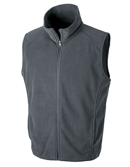 Result Core Micro Fleece Gilet Charcoal