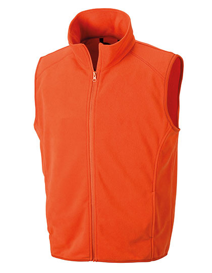 Result Core Micro Fleece Gilet Orange