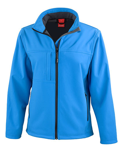 Result Women´s Classic Soft Shell Jacket Azure