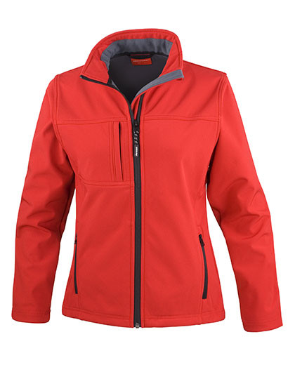 Result Women´s Classic Soft Shell Jacket Red
