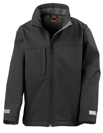 Result Youth Classic Soft Shell Jacket Black