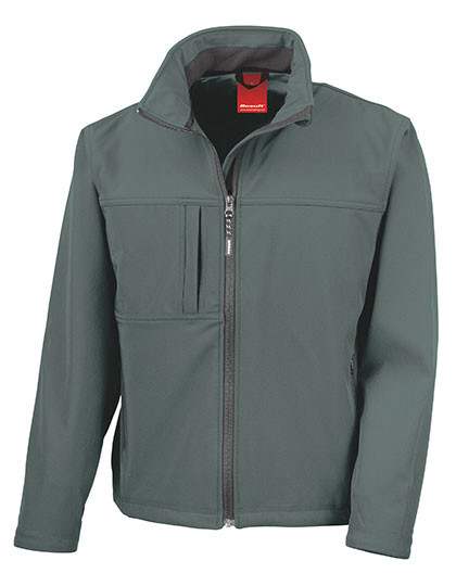Result Classic Soft Shell Jacket Grey