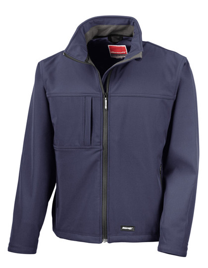 Result Classic Soft Shell Jacket Navy
