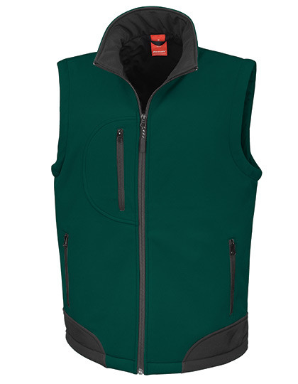 Result Soft Shell Bodywarmer Bottle