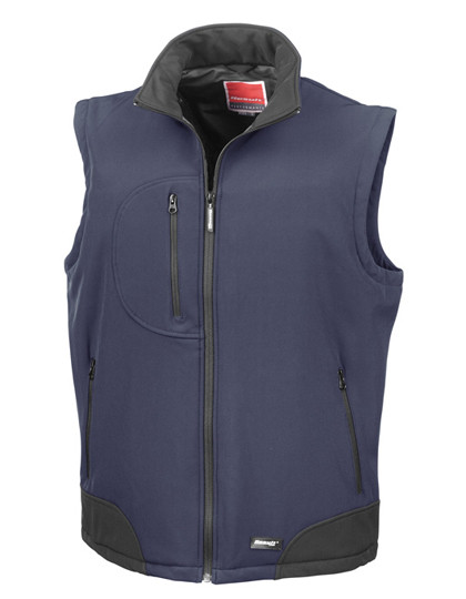 Result Soft Shell Bodywarmer Navy