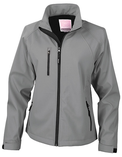Result Women´s Base Layer Soft Shell Jacket Silver Grey