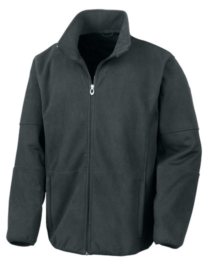 Result Osaka Combed Pile Soft Shell Jacket Black