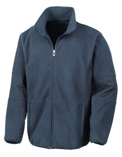 Result Osaka Combed Pile Soft Shell Jacket Navy