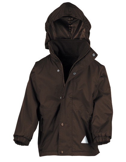 Result Junior Reversible Stormdri 4000 Fleece Jacket Brown