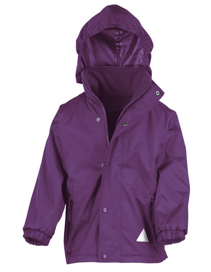 Result Junior Reversible Stormdri 4000 Fleece Jacket Purple