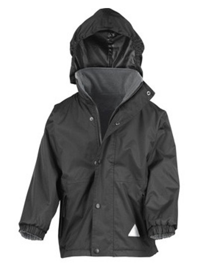 Result Youth Reversible Stormdri 4000 Fleece Jacket Black