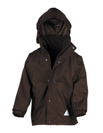 Result Youth Reversible Stormdri 4000 Fleece Jacket Brown