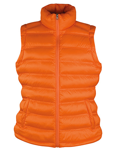 Result Women´s Ice Bird Padded Gilet Orange