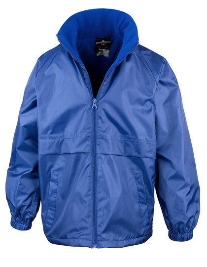 Result Core Junior Microfleece Lined Jacket Royal