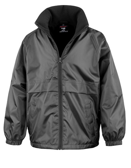 Result Core Youth Microfleece Lined Jacket Black