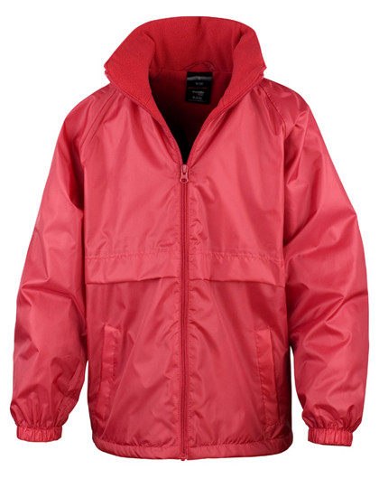 Result Core Youth Microfleece Lined Jacket Red