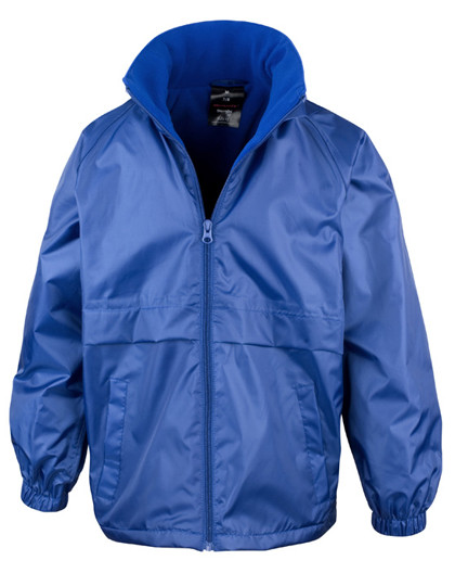 Result Core Youth Microfleece Lined Jacket Royal