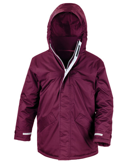 Result Core Youth Winter Parka Burgundy