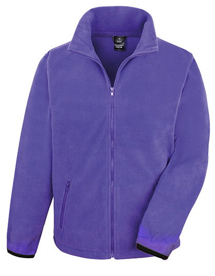 Result Core Mens Norse Outdoor Fleece Jacket Purple