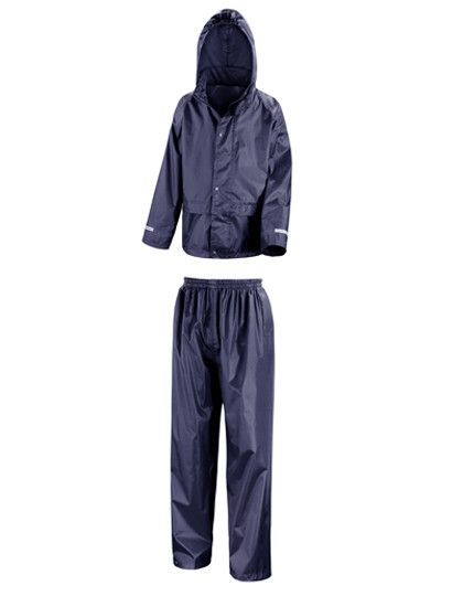 Result Core Junior Rain Suit Navy