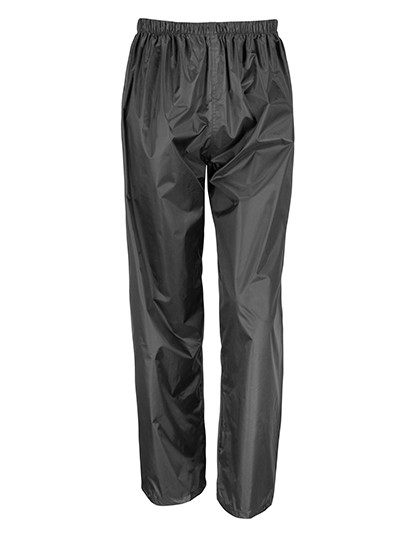 Result Core Junior Rain Trousers Black