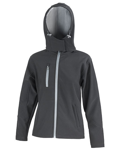 Result Core Women´s TX Performance Hooded Soft Shell Jacket Black