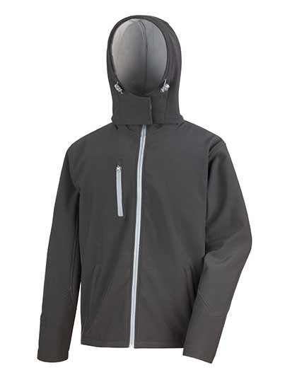 Result Core Men´s TX Performance Hooded Soft Jacket Black