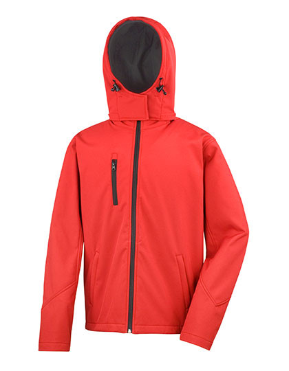 Result Core Men´s TX Performance Hooded Soft Jacket Red