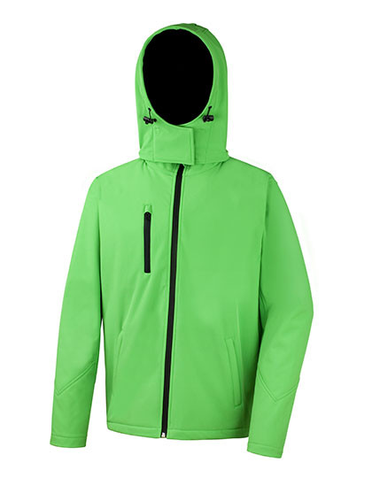 Result Core Men´s TX Performance Hooded Soft Jacket Vivid Green