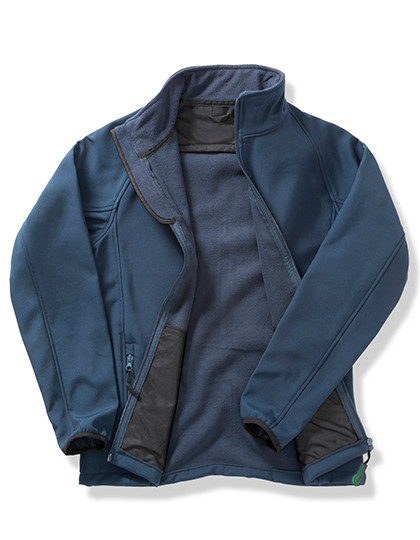 Result Genuine Recycled Women´s Printable Softshell Jacket with Recycled Fleece Inner Navy
