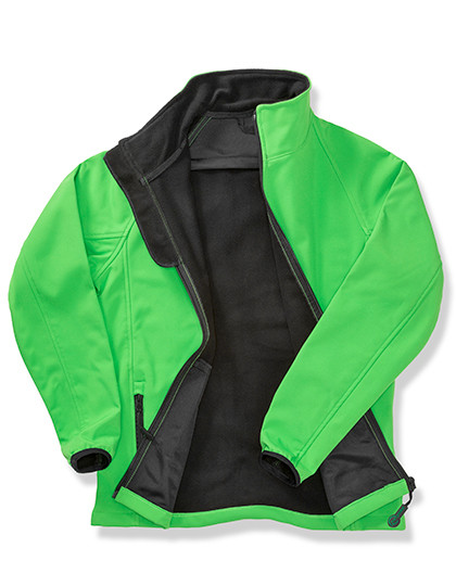 Result Genuine Recycled Women´s Printable Softshell Jacket with Recycled Fleece Inner Vivid Green