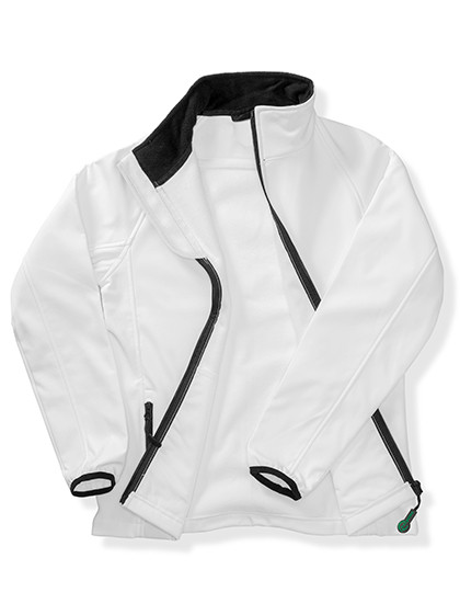 Result Genuine Recycled Women´s Printable Softshell Jacket with Recycled Fleece Inner White