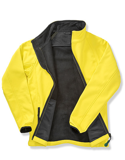 Result Genuine Recycled Women´s Printable Softshell Jacket with Recycled Fleece Inner Yellow