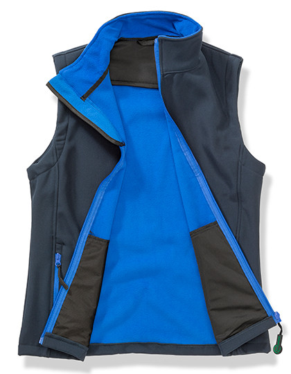 Result Core Women´s Printable Soft Shell Bodywarmer Navy