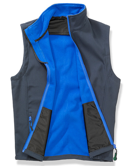 Result Core Printable Soft Shell Bodywarmer Navy