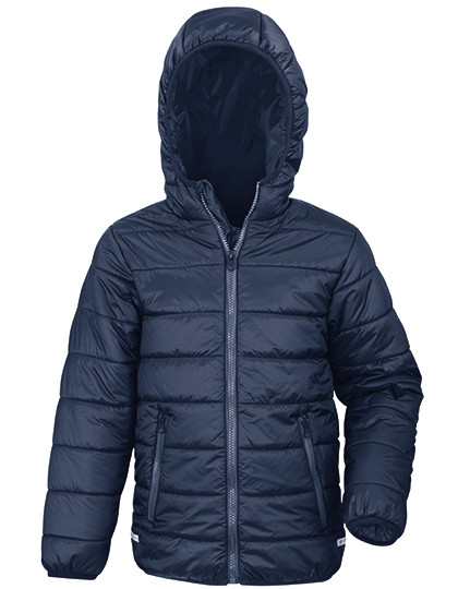 Result Core Junior Soft Padded Jacket Navy