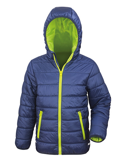 Result Core Youth Soft Padded Jacket Navy