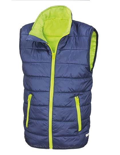 Result Core Junior Soft Padded Bodywarmer Navy