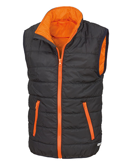 Result Core Youth Soft Padded Bodywarmer Black