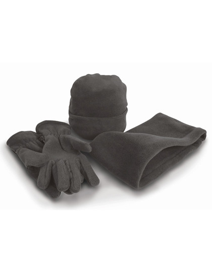 Result Winter Essentials Polartherm™ Accessory Set Charcoal Grey