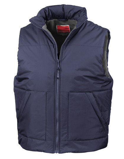 Result Fleeced Lined Bodywarmer Navy