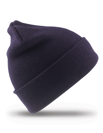 Result Genuine Recycled Recycled Woolly Ski Hat Navy