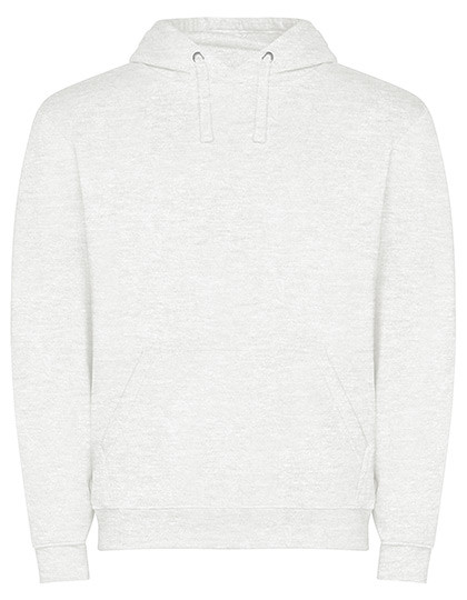 Roly Men´s Urban Hooded Sweatshirt Ash White Melange 177