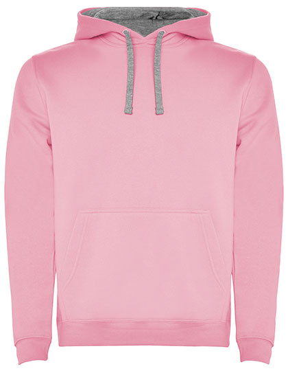 Roly Men´s Urban Hooded Sweatshirt Light Pink 48